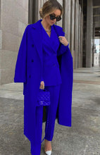 Carica l'immagine nel visualizzatore di Gallery, Cappotto+Giacca+Pantaloni, Coordinato tre pezzi made in italia Vestibilità Regolare