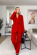 Carica l'immagine nel visualizzatore di Gallery, Tailleur foderato Made in Italy vestibilitá regolare