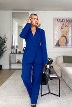 Carica l'immagine nel visualizzatore di Gallery, Tailleur foderato Made in Italy vestibilitá regolare