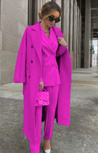 Carica l'immagine nel visualizzatore di Gallery, Cappotto+Giacca+Pantaloni, Coordinato tre pezzi made in italia Vestibilità Regolare