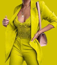 Carica l'immagine nel visualizzatore di Gallery, Tailleur modello sigaretta made in Italy