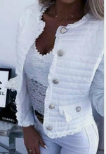 Carica l'immagine nel visualizzatore di Gallery, Piumino con bottoni oro