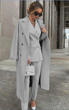 Carica l&#39;immagine nel visualizzatore di Gallery, Cappotto+Giacca+Pantaloni, Coordinato tre pezzi made in italia Vestibilità Regolare
