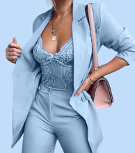 Carica l&#39;immagine nel visualizzatore di Gallery, Tailleur modello sigaretta made in Italy
