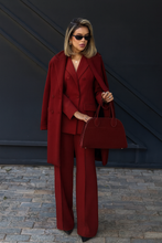 Carica l&#39;immagine nel visualizzatore di Gallery, Coordinato Cappotto e tailleur (Giacca e Pantalone) MADE IN ITALY IN SPECIAL PRICE

