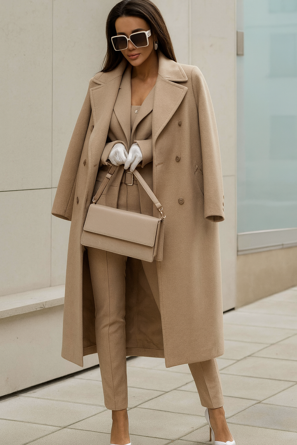 Set Cappotto e Tailleur versatile alla moda ❤️