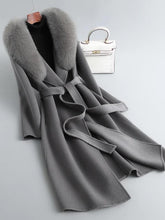 Carica l&#39;immagine nel visualizzatore di Gallery, Cappotto Collo Ecopelliccia Foderato
