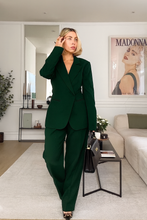 Carica l&#39;immagine nel visualizzatore di Gallery, Tailleur foderato Made in Italy vestibilitá regolare
