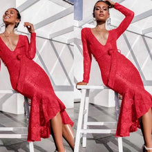 Carica l&#39;immagine nel visualizzatore di Gallery, Abito merletto
