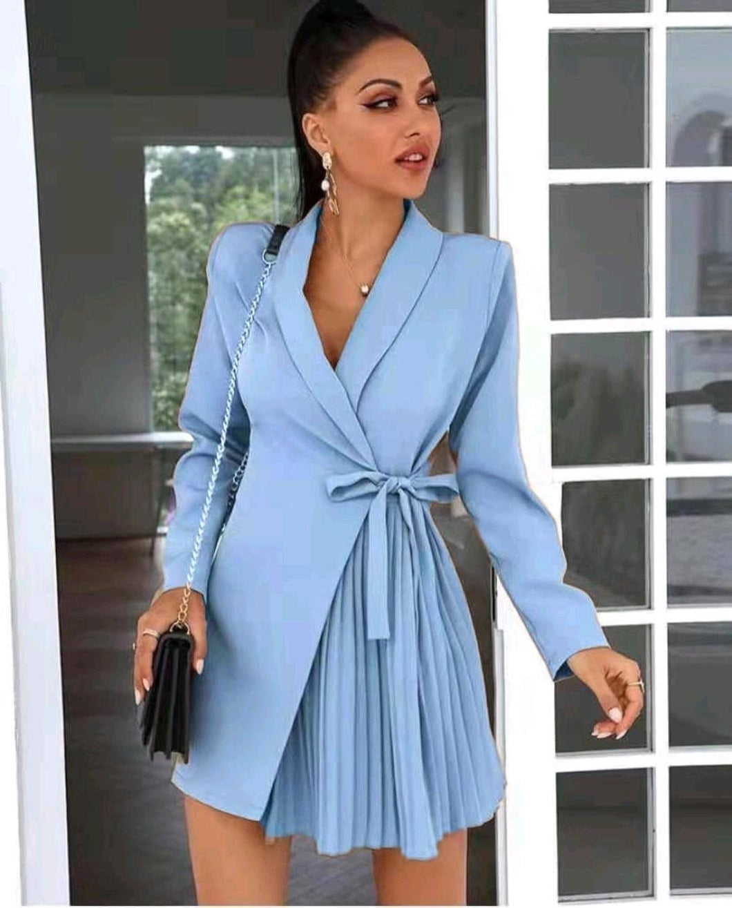 Abito giacca plissè