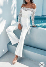 Carica l&#39;immagine nel visualizzatore di Gallery, Tuta rossa merletto
